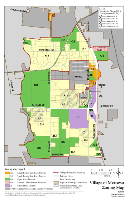 Mettawa Zoning Map 03 25 20